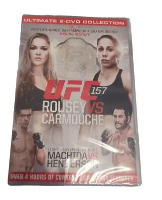 UFC 157 - Rousey Vs Carmouche (DVD 2013) 2 DVD Collection New & Sealed • £4.99