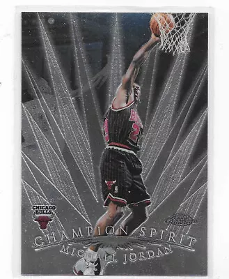 1999 Topps Chrome Michael Jordan Champion Spirit #CS1 - Chicago Bulls  HOF • $30.95