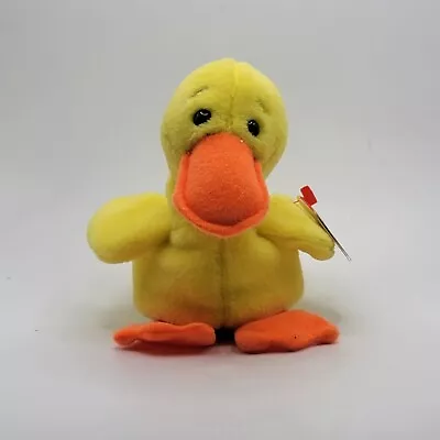 Ty Beanie Babies “Quackers” The Duck 1993 Tush Tag • $18.97