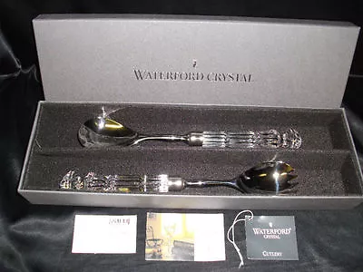 Nib~waterford Salad Server Set~fork~spoon~ireland~flawless**last One** • $249.99