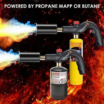 Propane Torch Gun Charcoal Starter Camp Grill Torch Outdoor Flame Thrower • $33.24