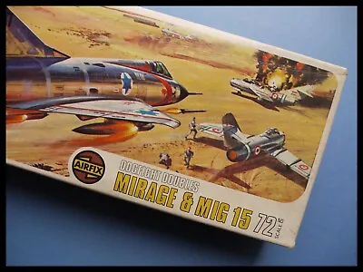 AirFix Mirage III & MiG-15 Dogfight Doubles 1:72 Model Kit • $100.89