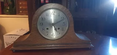 Vintage Mantel Clock Napoleon Hat Style Working • £30