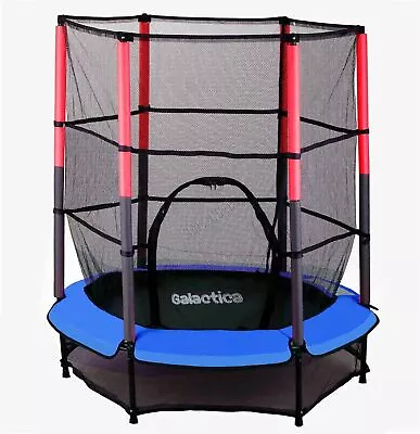 WestWood NEW Mini Trampoline | 4.5FT 55 With Safety Net Enclosure | Indoor Outd • £113.45