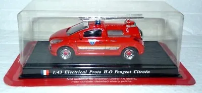 £6.75 • Buy Del Prado Electric Proto H2O Peugeot Citroen Fire Vehicle France 1/43 Scale