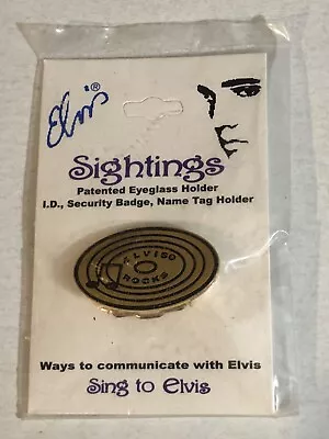 Elvis Presley Elvis Sightings Pin J2 • $6.64