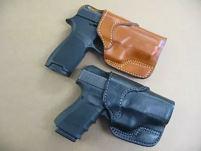 Azula Leather Seated Cross Draw Handgun Holster CCW For..Choose Gun & Color - A • $49.95