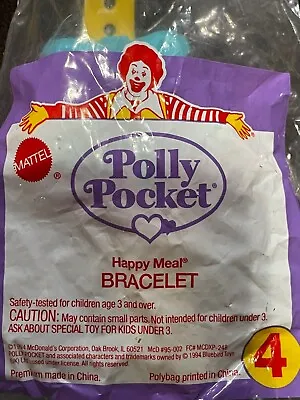 1994 Polly Pocket Bracelet McDonald's Happy Meal Toy • $9