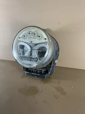 Vintage GE General Electric I-16 Watt Hour Meter 10 Amps 120 Volts 2 Wire • $85