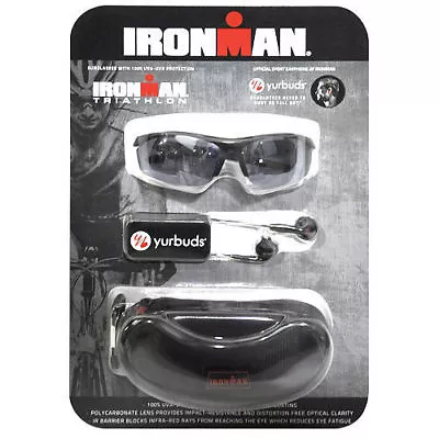 Ironman Triathlon Fortitude Sunglasses/Yurbuds Bundle Brand New Factory Sealed! • $31.99