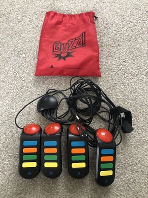 £14.99 • Buy Wired Buzz Buzzers Bundle PS2 PlayStation 2 