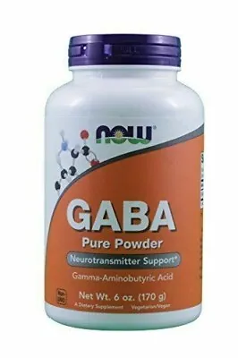 NEW Now Foods GABA 500 Mg Powder Vegan/Vegetarian 6 Oz • $17.93