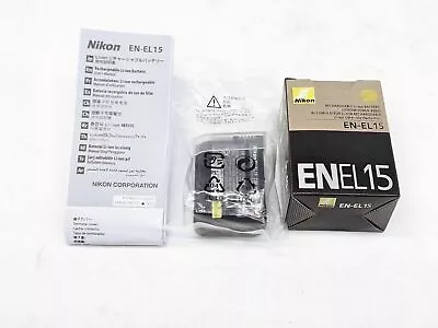 Original Nikon EN-EL15 Battery For Nikon D600 D800 D810 D850 D7000 D7100 D7200 • $24.99