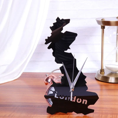 £8.91 • Buy Creative Acylic Clock  World Map Wall Decoration Art