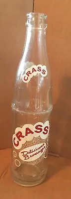 Fredericksburg VA. Vintage 1963 Crass Beverage ACL Bottle. Coca Cola Bottling • $5