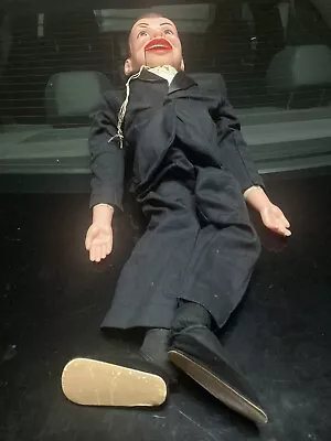 VINTAGE Ventriloquist Puppet Doll Charlie McCarthy Juro Novelty • $85