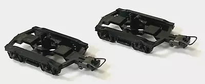 2 X Lima N Gauge Euro Coach Bogie Frames With Couplings Spares • £4.99