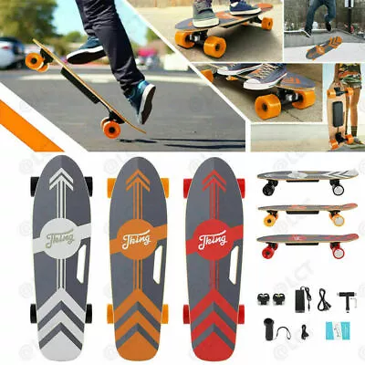 Electric Skateboard 350W Longboard W/Wireless Remote 7-Layer Maple For Beginner^ • $119.99