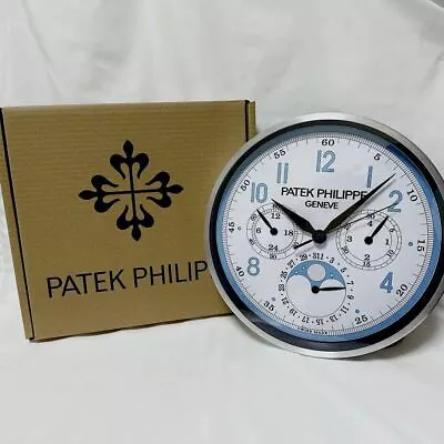 Patek Philippe Wall Clock Novelty Blue White Type Not For Sale Quartz • $552.40