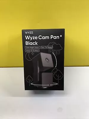 WYZE Cam Pan V3 Indoor/Outdoor 1080p Wi-Fi Smart Home Security Camera Black NEW • $36.99