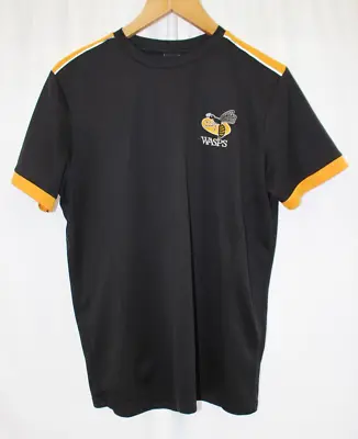 Mens London Wasps RUGBY UNION Training Shirt Medium • £14.95