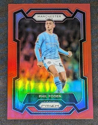 2023-24 Prizm Premier League Phil Foden Red Prizm #070/199 Manchester City • $0.99