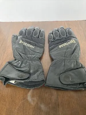 Leather First Gear Made With Kevlar Thinsulate Gloves Genuine Motorcycle  XXL • $17.99