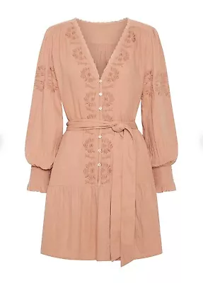 $90 • Buy Arhem Daphne Tunic Dress In Dusty Rose - NWT