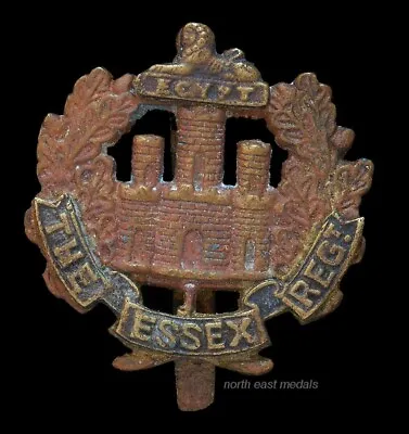 Interesting Essex Regiment Cap Badge Theatre Made • $25.25