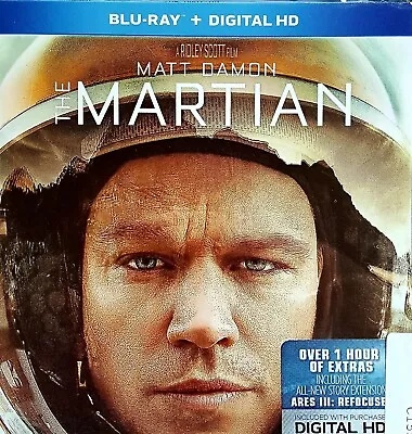 The Martian (Blu-ray Disc 2016) - Brand New In Original Seal • $4.50