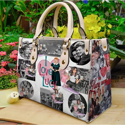 I Love Lucy Women Leather Hand Bag I Love Lucy Sitcom Lovers Handbag Woman Bag • $69.99