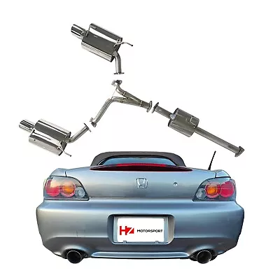 Performance Catback Exhaust For 1999-2009 Honda S2000 F20 F22 AP1 AP2 VTEC • $288.99