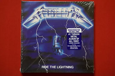 Metallica Ride The Lightning CD Album (Paper Sleeve) Fade To Black New Sealed • $13.50