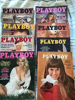 Playboy Magazine Lot Vintage 1970-1980s • $6