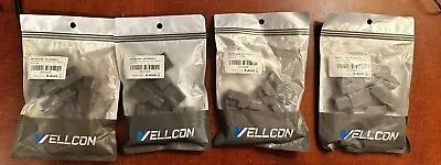 Lot Of 4 Vellcon VA-124-5 VA-124B-5 C14 To 2 NEMA 5-15R Plug Adapter 5-Pack • $25