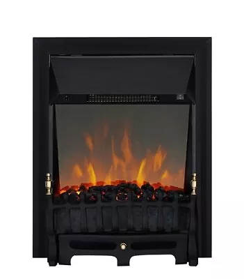 Electric Fire Realistic Flame Effect Inset Freestanding 2kW Remote Controlled • £129.99