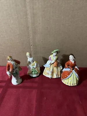 Lot Of (4) Vintage Colonial/Victorian Miniature Figurines Made In Japan • $10.49