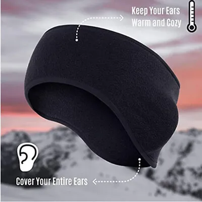 Ear Warmers Cover Headband Winter Sports Headwrap Fleece Ear Muffs For Men Women • $5.99