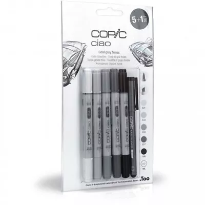 Copic Ciao 5+1 Marker Set - Choose Brights Hues Pastels Skin Grey Manga Stamping • £18.90