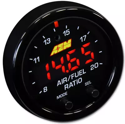 AEM 30-0334 X-Series OBDII Wideband UEGO AFR Sensor Controller Gauge With OBD2 • $256.95