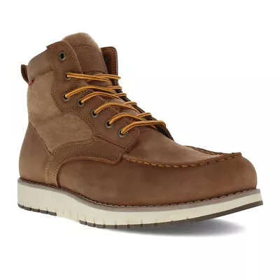 Levi's Mens Gregory Neo Leather And Wool Rugged Casual Comfort Hiker Boot • $39.98