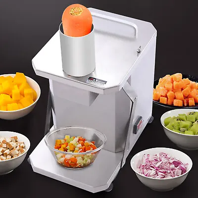 Electric Vegetable Fruit Chopper Cutter Food Onion Dicer Slicer Machine Durable • $379.05