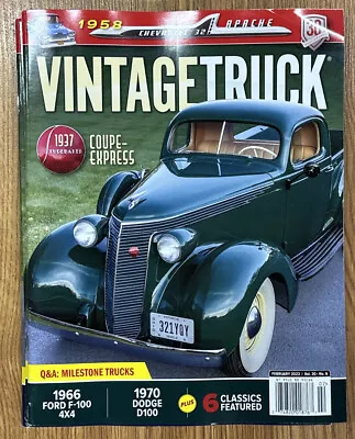 Vintage Truck Magazine Antique Trucks February 2023 Vol 30 No 6 • $12.99