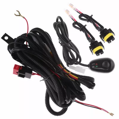 For Chevy Silverado 2007- 14 2500/2500HD/3500HD Fog Light Wiring Harness Kit • $17.70