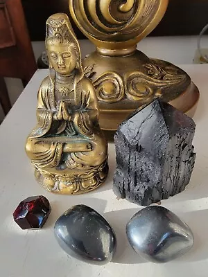 Quan Yin Kuan Yin Buddha Statue Crystal Bulk Lot • $40