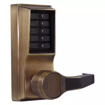 Simplex LR1021B-26D-41 Cylindrical Push Button Lock With Lever - Chrome • $664.97