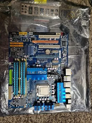 Gigabyte GA-EP45-UD3P Motherboard Combo Core 2 Duo 6700 8GB(2GBx4) 1066MHz RAM • $125