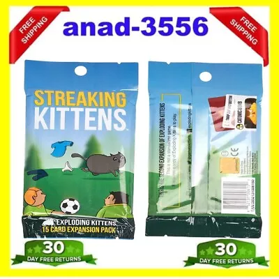 $13.75 • Buy Exploding Kittens Streaking Kittens Expansion Card Game Brand New