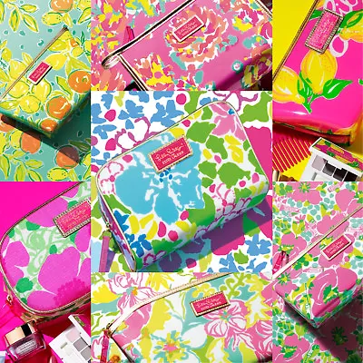 Estee Lauder X Lilly Pulitzer Totes Makeup Cosmetic Bags Gift Sets NEW ~ Choose • $26.25