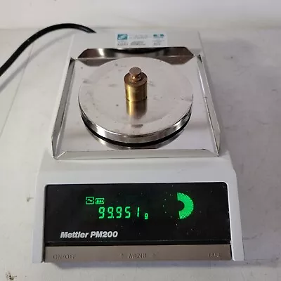 TESTED-WORKS Mettler PM200 Delta Range Top Loading Lab Balance 200g X 0.001g • $285